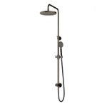 Hotbath Cobber M438 regendoucheset met omstel en 150cm doucheslang met 30cm ronde hoofddouche ronde handdouche ijzer verouderd SW440513