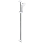 GROHE New Tempesta glijstangset met handdouche met 2 straalsoorten 9.5L/min. 90cm met doucheslang 175cm chroom/wit SW108115