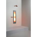 Sunshower Round Medium Plus infrarood + UV licht inbouw 140x33x10cm Organic Grey SW767739