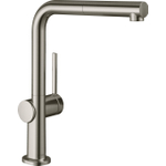 Hansgrohe Talis m54 - 1 greeps keukenmkr - 270 met uittrekbare uitloop - rvs look SW528891