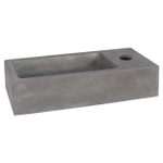 Differnz Hura Lave-mains - 40x22x9cm - béton - gris SW1236901