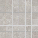 Edimax astor velvet carreau de mur gris 5x5cm mosaïque aspect marbre gris mat SW720401