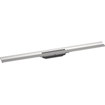 Hansgrohe RainDrain Flex douchegoot - 90cm - wandmontage - brushed stainless steel (rvs) SW1590377