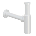 Hotbath Mate siphon de lavabo rond blanc mat SW74435