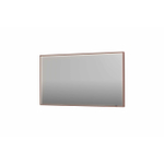 INK SP19 miroir - 140x4x80cm rectangulaire en cadre acier incl dir LED - chauffage - changement de couleur - dimmable et interrupteur - cuivre brossé SW955824