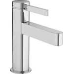 Hansgrohe Finoris Toiletkraan - 100 met rechte greep - voor koud water of vooraf ingestelde temperatuur - zonder afvoer - hoogglans chroom SW651629