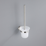 Fortifura Calvi toiletborstelhouder rond - PVD - geborsteld RVS SW639930
