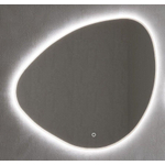 HR Badmeubelen Organic 2.0 Miroir - 85x73cm - gauche - dimmable - LED - chauffage miroir SW1111417