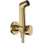 Hansgrohe Bidette bidet handdouche - 1jet s ecosmart v. warm waterm. Porter douchehouder en doucheslang 125cm - polished gold optic SW1172929