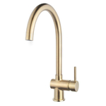 Wiesbaden Caral Keukenmengkraan - PVD - geborsteld messing (goud) SW440376