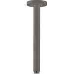 Hansgrohe Raindance e - douchearm plafond - 30cm - geborsteld zwart chroom SW297619
