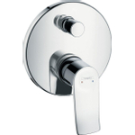 Hansgrohe Metris Afbouwdeel - voor inbouw badkraan - met omstel - hoogglans chroom 0450940