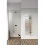 Instamat Cobra Badkamerradiator - Elektrisch - 600 Watt - 1421x 500mm - collectorbuis links - wandconsoles - standaard wit SW1185828