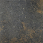 Terravito Hozino wand- en vloertegel - 59.5x59.5cm - 9.5mm - gerectificeerd - Natuursteen look - Zwart SW857378