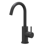 IVY Bond Mitigeur de lavabo - posé - bec pivotant - coldstart - Noir mat PED SW1030734