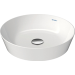 Duravit Cape Cod vasque à poser ronde sans trou de robinetterie sans trop-plein Ø43cm blanc SW297000