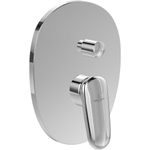 Villeroy & Boch Antao 1 greeps inbouwkraan - met omstel - hoogglans chroom SW974275