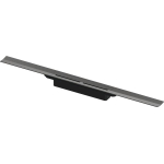 Tece DrainProfile Profil de douche 100cm raccourcissable chrome noir brossé SW656766
