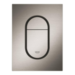 Grohe Arena Cosmopolitan Drukplaat - S-Size - brushed hard graphite (antraciet) SW242242