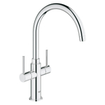 GROHE Ambi Keukenkraan - hoog - chroom 0437919