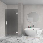 Aqua Vista Galatina Porte de niche - 100x200cm - kit de montage non incluse - verre fumé SW1186351