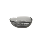 Riho Oviedo Vasque à poser - 41x41x13cm - solid surface - semi transparent - Frosted smoke SW957277