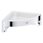 GROHE Start Cube Receveur de douche - 16x16x6cm - modèle d'angle - montage mural - chrome SW878328