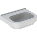 Geberit 300 Basic lavabo sans trou de robinetterie sans trop-plein 60x47,5x19,5cm blanc SW417484