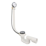 Xenz vidage de baignoire prolongé et combinaison de trop-plein chrome SW374521