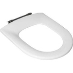 Villeroy & Boch O.novo closetzitting - zonder deksel - met doorlopende scharnieren - White Alpine (glans wit) 1024994