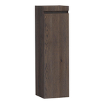 Saniclass Solution Badkamerkast - 120x35x35cm - 1 linksdraaiende deur - hout - black oak SW392880