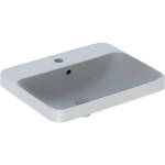 Geberit VARIFORM opbouwwastafel - 55x45cm - zonder kraangat - met overloop - wit SW417348