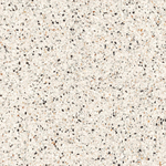 EnergieKer Medley - Carrelage Terrazzo et mural - 60x60cm - rectifié - Crème mat SW997375