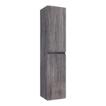 BRAUER Joy Armoire de salle de bains - 160x35x35cm - 2 portes - sans poignées - ouverture à gauche ou à droite - Driftwood SW499119