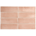 Equipe Cerámicas Premium Koko Pour carreau mural - 15x5cm - 8mm - Rose SW1151308