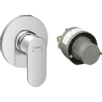 Hansgrohe Rebris s eengreeps inbouw douchemengkraan set chroom SW803088