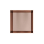 Hotbath &MORE Boîte encastrée ou niche murale - 30x30x10 - sans cadre - Cuivre brossé PVD SW1246542