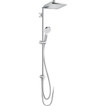 Hansgrohe Crometta e Croma e - 240 - 1jet - showerpipe reno - met ecosmart - hoogglans chroom SW73200