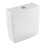 Villeroy & Boch Subway 2.0 duoblokreservoir + binnenwerk - met dualflush spaarknop - met zij /achteraansluiting - White Alpine (glans wit) 1025461