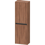 Duravit Ketho.2 Halfhoge kast - met 2 deuren - 40x132x24cm rechts - met tip onnoten - mat noten (hout) SW772621