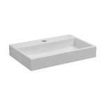 Clou Mini Wash Me lave-mains - 48x32x7.5cm - céramique - trou robinet centre - blanc SW9374