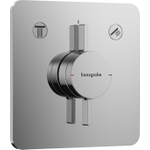 Hansgrohe DuoTurn Q Inbouw mengkraan - voor 2 functies - hoogglans chroom SW918550