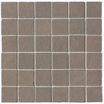 Fap Ceramiche Summer wand- en vloertegel - 30x30cm - Natuursteen look - Sciara macro mosaico mat (antraciet) SW1120013