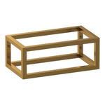 BRAUER Believe cadre pour lave-mains 40x22x45cm Métal Or brossé SW720887