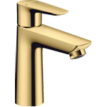Hansgrohe Talis E wastafelkraan 110 met waste polished gold SW358814