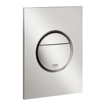 GROHE Nova cosmopolitan 2-knops S-size bedieningsplaat supersteel SW107649