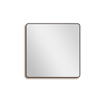 Saniclass Retro Line spiegel – vierkant – 100x100 cm – Zwart mat SW643419