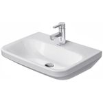 Duravit Durastyle Med wastafel - zonder overloop - met kraangat - 60x44cm - wit SW54109