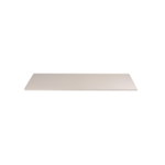 Saniclass Torino Wastafelblad - 160.5x46x2.5cm - solid surface - off-white SW1471866