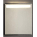 Adema Squared 2.0 badkamerspiegel 60x70cm met bovenverlichting LED met sensor schakelaar SW647631